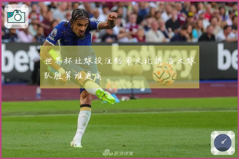 世界杯让球投注赔率大比拼 各大球队胜算谁更高