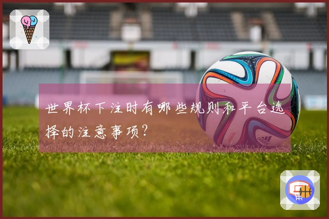 世界杯下注时有哪些规则和平台选择的注意事项？