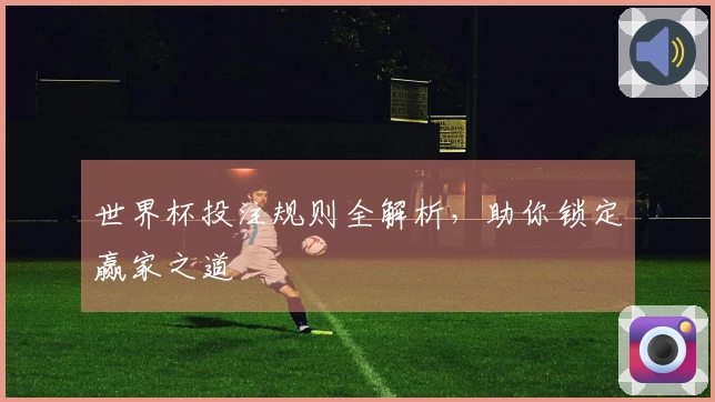 世界杯投注规则全解析，助你锁定赢家之道