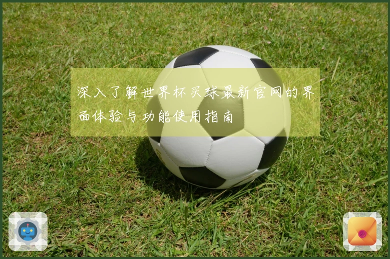 深入了解世界杯买球最新官网的界面体验与功能使用指南